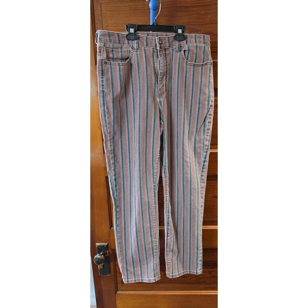 American Eagle Women's Red and Blue Jeans